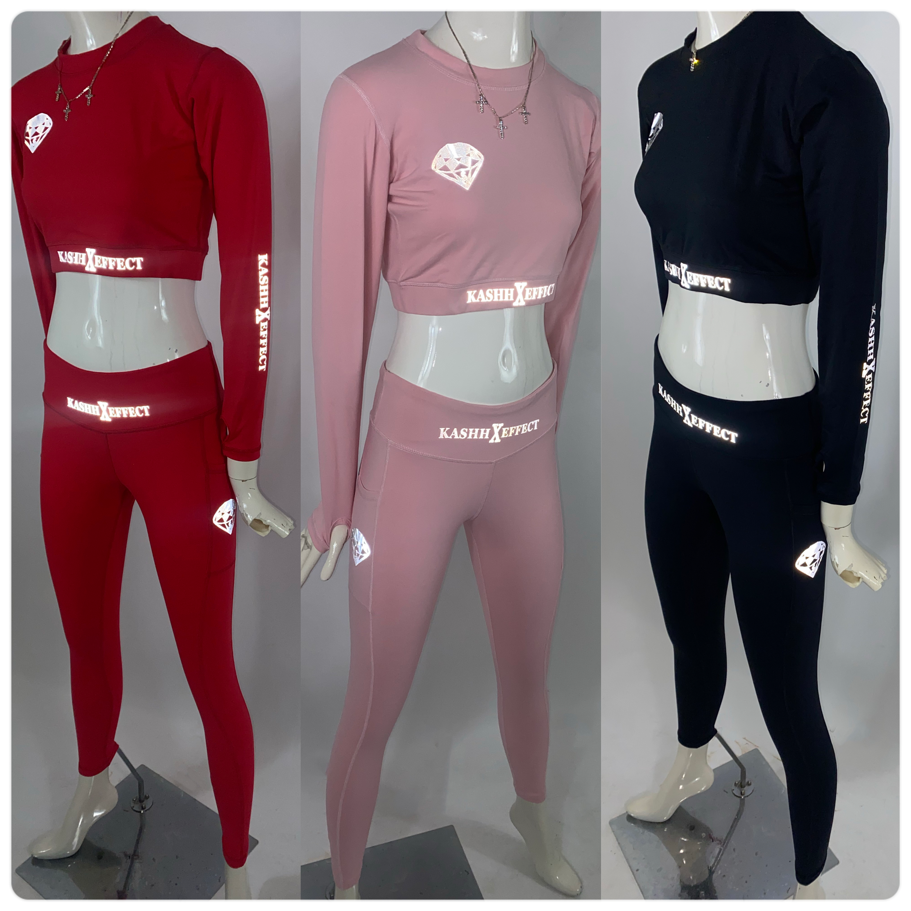 2pc Long Sleeve + Leggings Set